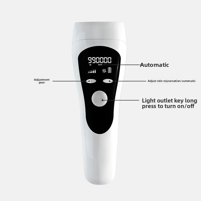Portable household hair removal device Lumenya