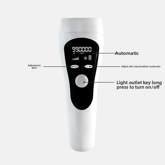 Portable household hair removal device Lumenya